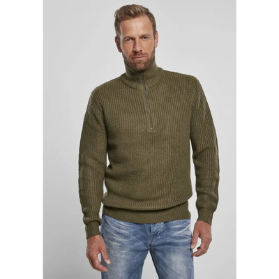 Marine Pullover Troyer Sweater - Brandit