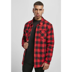 Padded Check Flannel Shirt - Urban Classics