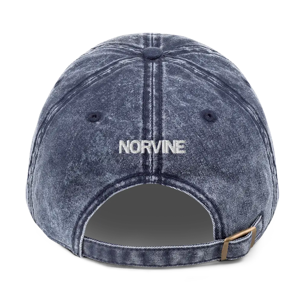 Vintage Cotton Twill Cap Headwear - Norvine